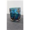 Image 2 : Indiana Glass Harvest Grape Carnival Glass and Terex Bronze Belt Buckle