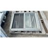 Image 4 : Two Aluminum-Framed Sliding Windows with Screens, 30 × 24”