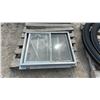 Image 5 : Two Aluminum-Framed Sliding Windows with Screens, 30 × 24”