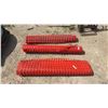 Image 1 : Three Rolls Plastic Mesh Safety / Snow Fencing