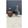 Image 4 : Vintage Glassware, Meukow VS Cognac Bottle, Copper Cocktail Shaker, Amber Vase