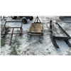 Image 1 : 3 Vintage Snowmobile Sleighs