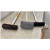 Image 3 : Lot of 3 Curling Brooms Including Duke 8-Ender, Rocker, and Curl Master