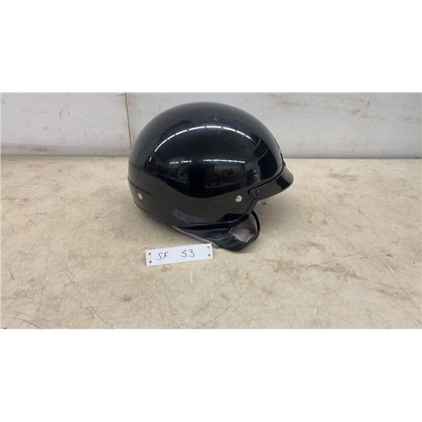 HJC CS-2N Half-Shell Motorcycle Helmet, Black, Size Extra Large, DOT Certified