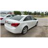 Image 3 : Safetied 2016 Chevrolet Cruze LT Turbo, White, 167,493 KM