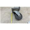 Image 6 : Two Sets Heavy-Duty Industrial Casters, Fixed Wheel and Swivel + 2 Sets Smaller Castors