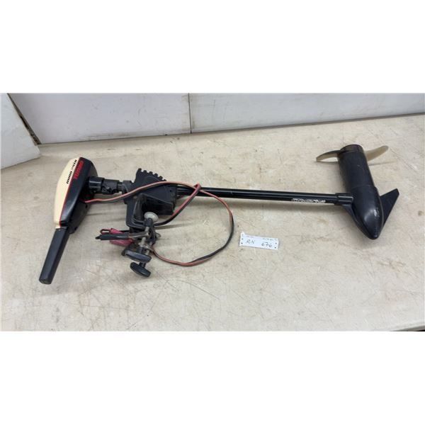 Minn Kota Turbo Transom-Mount Electric Trolling Motor with Two-Blade Propeller
