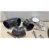 Image 4 : BrassCraft CR14C 1/2” x 3/8” Chrome Compression Straight Valve, Plumbing Fittings, Braided Hose