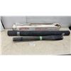 Image 1 : One Roll Black Mesh Screen 48” Wide and Rondex Waterborne Overspray Sheeting Approximately