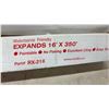 Image 6 : One Roll Black Mesh Screen 48” Wide and Rondex Waterborne Overspray Sheeting Approximately