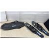 Image 1 : GVC 30” Snowshoes with Blue Aluminum Frames and Carrying Bag
