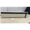 Image 1 : General Electric 1500 Watt Portable Baseboard Electric Heater with Fan and Thermostat