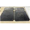 Image 4 : Two Genuine Chevrolet Black Rubber Floor Mats with Blue Bowtie Logo and Two Rubber Floor Mats