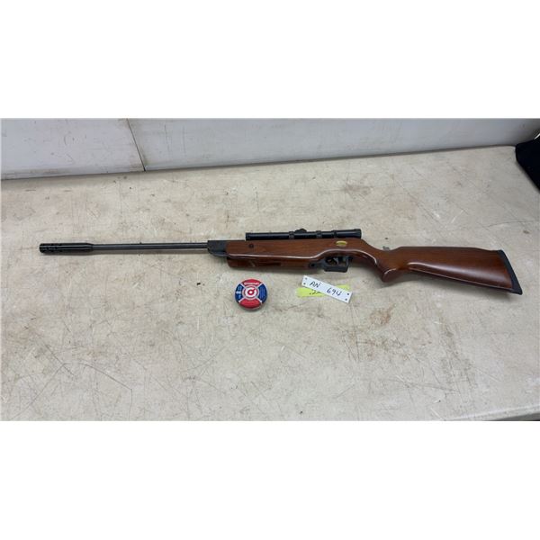 Beeman .22 Caliber Break-Barrel Air Rifle with Scope and Crosman Pellets