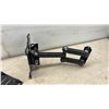 Image 2 : Articulating Black Metal Full-Motion TV Wall Mount with VESA Adapter Plate