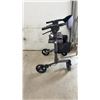 Image 2 : Evolution Technologies Escape Four-Wheeled Rollator With Padded Backrest and Storage Bag