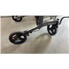 Image 3 : Evolution Technologies Escape Four-Wheeled Rollator With Padded Backrest and Storage Bag