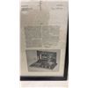 Image 13 : Framed "The Telephone Story" Western Electric Poster and U.S. Patent Office Telephone Print