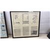 Image 7 : Framed "The Telephone Story" Western Electric Poster and U.S. Patent Office Telephone Print