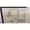 Image 8 : Framed "The Telephone Story" Western Electric Poster and U.S. Patent Office Telephone Print
