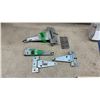 Image 2 : Assorted Door and Gate Hardware Including Stanley Hinges, Safety Hasps, Sash Lifts