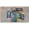 Image 4 : Assorted Door and Gate Hardware Including Stanley Hinges, Safety Hasps, Sash Lifts