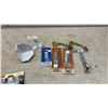 Image 5 : Assorted Door and Gate Hardware Including Stanley Hinges, Safety Hasps, Sash Lifts