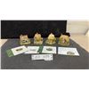 Image 1 : Lilliput Lane Miniature Cottages Including Alfresco Tea Rooms, Sugar Mouse and More with COA