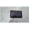 Image 3 : Golden Dragon Genuine Leather 6-Hook Key Wallet and 8 Black Kiss-Lock Coin Purses