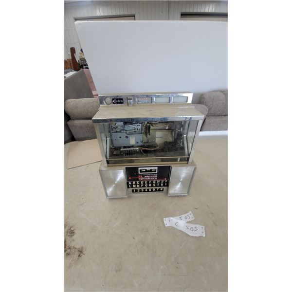 Seeburg juke box selector Vintage