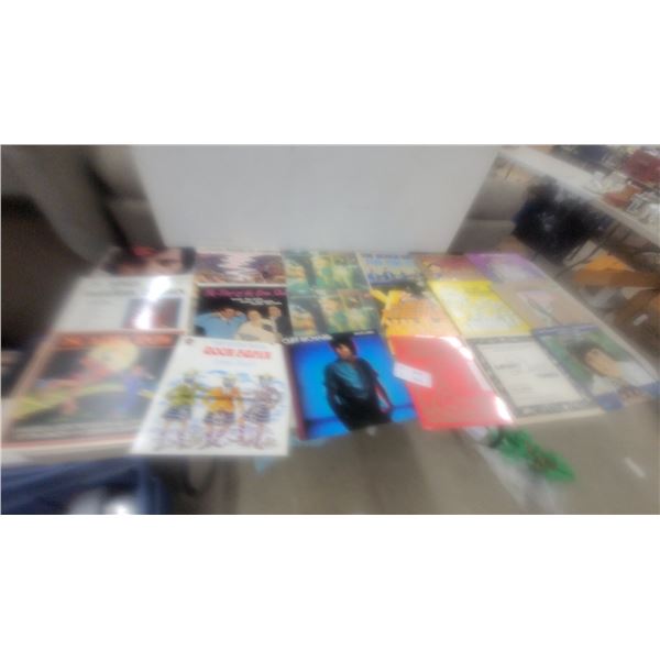 50 Vintage Vinyl Record Lot: The Goon Show, Gino Vannelli, Cliff Richard, Dean Martin