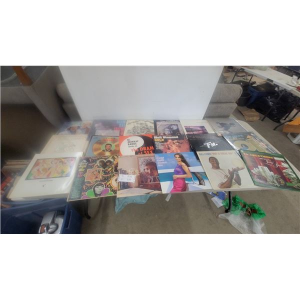 50 Vintage Vinyl Record Album Collection: The Four Seasons, Neil Diamond, Bill Cosby