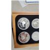 Image 5 : 1976 Royal Canadian Mint Montreal XXI Olympiad Silver Proof Coin Set with Certificate of Authentici