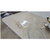 Image 5 : Vintage Chafing Dish, Roaster, 3 Glass Baking Dishes, and Ribbed Glass Bowl