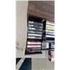 Image 7 : Two Wood Cassette Storage Cabinets with Assorted Music Cassettes most rock