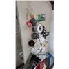 Image 7 : Assorted Electrical and Hardware Lot: Angle Grinder, O-Ring Kit, Light Fixture Bases