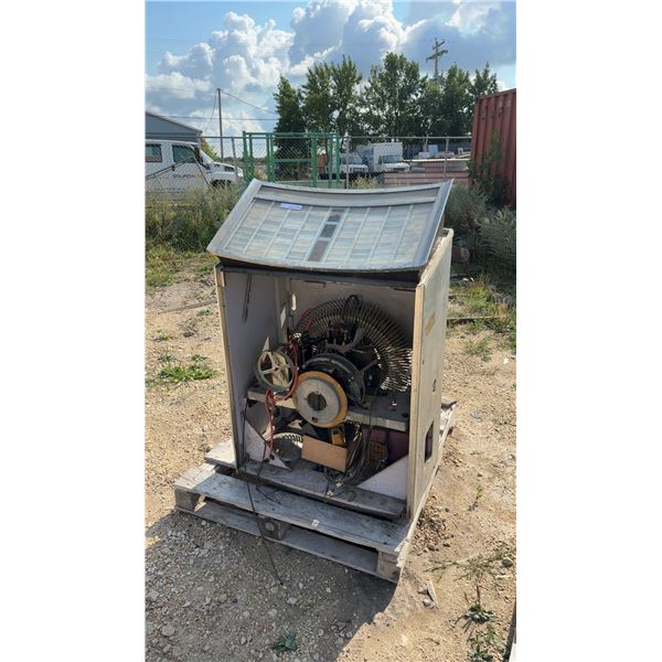 Rock-ola Jukebox, Model 408, with Internal Mechanism, For Parts Or Repair