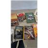 Image 2 : Collection of Books and Prints: "Hot Rod How-To," "Hell's Angel," "International Airport,"