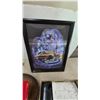 Image 5 : Juke Box Bank, Red Sports Car Lamp, Framed Art, and Model Car Kit