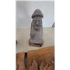 Image 2 : Assorted Decorative Items: Bear Paw Ashtray, Ceramic Duck Planter, Carved Wood Grape Panel