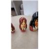 Image 4 : The Beatles Russian Nesting Dolls, 5-Piece Set: John Lennon, Paul McCartney, George Harrison, Ringo
