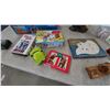 Image 6 : Vintage Toys and Collectibles: Jigsaw Puzzles, Cribbage Board, Baseball, Figurines