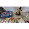 Image 7 : Vintage Toys and Collectibles: Jigsaw Puzzles, Cribbage Board, Baseball, Figurines