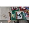 Image 4 : Christmas Decorations: Noma Outdoor String Lights, Revolving Tree Stand and Lampshades, Ornaments
