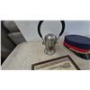 Image 3 : Canadian National Railways Memorabilia: Lantern, Engineer's Cap, Certificate, and Manuals