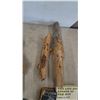 Image 3 : Native American Doll, Carved Wood Faces, Ice Capades Pennant, and Books