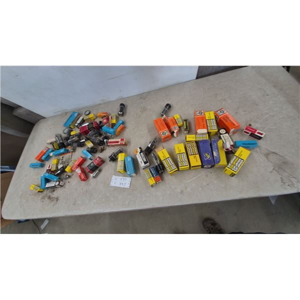 Assorted Sylvania, Mallory, GE, RCA, Westinghouse, and International Electron Tubes