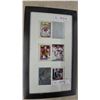 Image 1 : Patrick Roy Hockey Card Collection: Framed Display with 6 Cards and Holographic Card