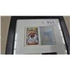 Image 2 : Patrick Roy Hockey Card Collection: Framed Display with 6 Cards and Holographic Card
