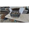 Image 1 : Electric Fireplace Insert with Faux Coals and Cord